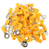 20PCS 4-6mm² Yellow Ring Heat Shrink Electrical Terminals Connectors